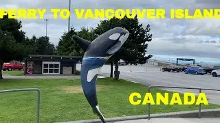 FERRY TO VANCOUVER ISLAND | BEAUTIFUL VIEWS OF THE GULF ISLANDS | VAN LIFE