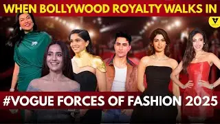 Bollywood Royalty Graces Vogue Forces Of Fashion 2025 💫 Unmissable Glam Night
