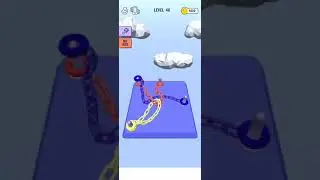 Go knots 3D - level (43-50) - gameplay walkthrough
