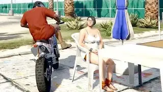 GTA 5 FUNNY BIKE KICK Compilation #12 Gta V Funny Moments