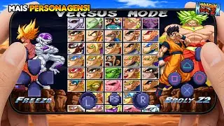 MUITO MAIS COMPLETO! HYPER DRAGON BALL Z PARA O CELULAR ANDROID E PC!