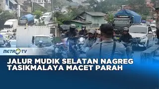 Pemudik Padati Jalur Selatan Nagreg Jelang Lebaran