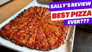 Sally's Pizza Review. Best Pizza Ever??? #pizza #travel #food