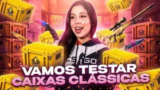TESTANDO CASES CSGO CL&Aacute;SSICAS - ELAS D&Atilde;O LUCRO EM 2026? ! CSGONET ! Abrindo Caixas Caras