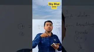 Sky Ka Colour Blue Kyu Hota Hai? #sciencestudyzaidvaid