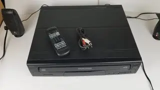 Philips Magnavox CDC735 5 Disc CD Changer Tested w/ Remote & Cables 1998 Stereo Ebay Showcase Sold!