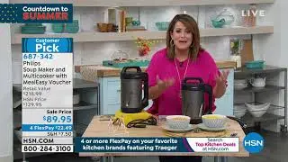Philips Soup Maker and Multicooker with MealEasy Voucher