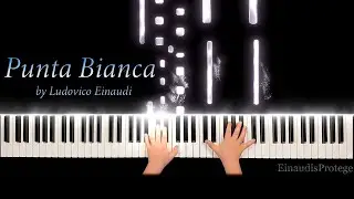 Punta Bianca - Ludovico Einaudi | Falling Notes MIDI Visualization