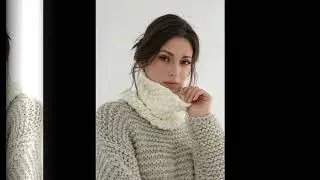 Bundle Knit Pattern - Zoe sweater and Berry cowl By Through The Stitch
