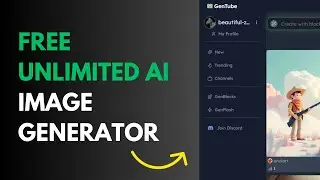 FREE UNLIMITED AI Image Generator &ndash; GenTube (2025)