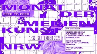 Peer to Peer - Ein Monat der Medienkunst in NRW &ndash; Trailer