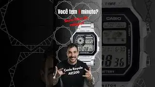 Casio AE-1200 WHD em um minuto #casio #casiobrasil #casiowatches