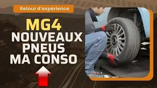 Consommation MG4 après de nouveaux pneus - Retour d’expérience