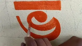 Bangla/Assamese Alphabet Painting Tutorial With Brush || @artandlettering2857
