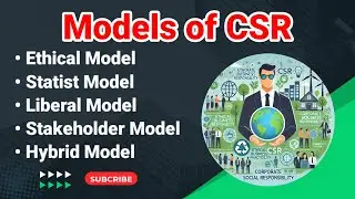 Models of Social Responsibility in India| Models of CSR, ethical statist liberal and stakeholder