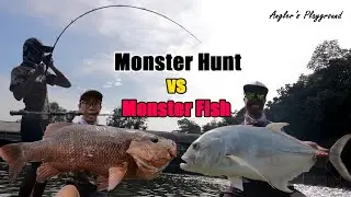 Giant Trevally vs Rapala Monster Hunt Rod | Angler's Playground GT Pond