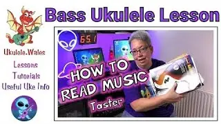 Reading Music On Bass Ukulele - Taster Tester Lesson