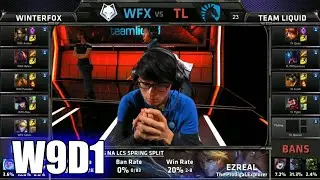 Winterfox vs Team Liquid | S5 NA LCS Spring 2015 Week 9 Day 1 | WFX vs TL W9D1G3 VOD 60FPS