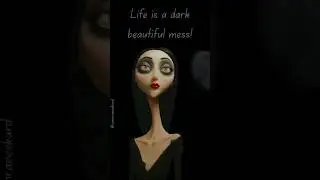 #EmbraceTheDarkness #GothicVibes #RawReality #Acceptance #AuthenticLiving #ImperfectionIsBeauty&lrm;