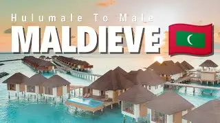 HULUMALE  ISLAND TO MALE  ISALND VIA  BUS || MALDIVES SERIES || 4K