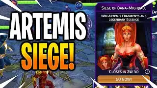 ARTEMIS PVP SIEGE GAMEPLAY! - DC Legends
