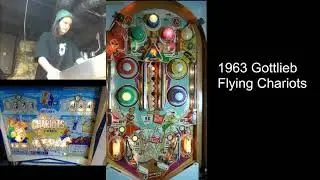 1963 Gottlieb Flying Chariots Pinball Gameplay