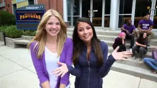 Sarah Fisher and Cristine Prosperi support #spiritday!