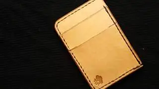 Buffalo leather goods wallet