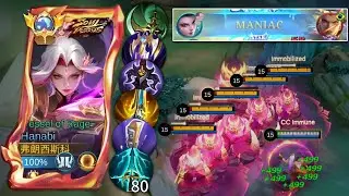 HANABI ONE HIT DELETE BUILD IS TOTALLY BROKEN & THE TRUE MANACE IN FARM LANE!! HANABI 99.9% DMG!!.