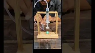 DIY Hydraulic Press - How to Make A Hydraulic Press #shorts