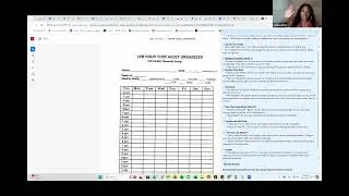 168 hour Time Audit Form w Fatima Blair