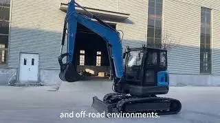 CERTEG 6.5-ton zero tail deisgn mini excavator