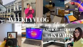 une semaine dans ma vie en &eacute;cole de mode : a week as a fashion student -ep.1 ✨💕