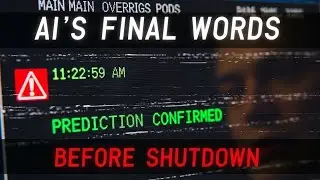 AI That Predicted Its Own Death (Real Story) ... Then It Happened