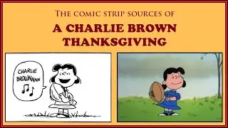 A Charlie Brown Thanksgiving: all scenes based on individual Peanuts strips
