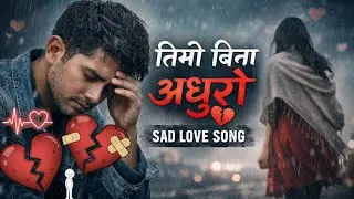 Timi Bina Adhuro || Sad Love Story Song || New Nepali breakup Song