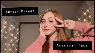 Korean style makeup on me is not it 😂