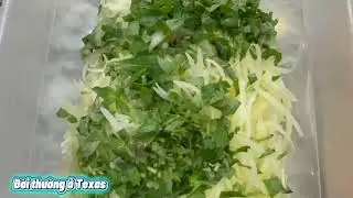 Gỏi Đu Đủ trộn mắm ớt 