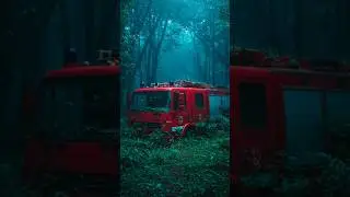 You Won&rsquo;t Believe How This Fire Truck Ignites a Forgotten Jungle Rescue! #shorts #horror #viral