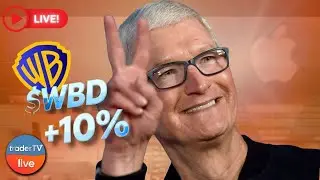 Why Gold Is DUMPING 😰 As GM, Apple & WBD Stocks RIP HIGHER🤯 | Live NOW!