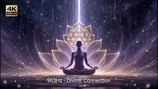 963Hz Divine Connection Frequency Open the Crown Chakra, Expand Consciousness Align With Your Light