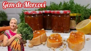 Gem de Morcovi 🥕😋 | La Flory în Bucătărie