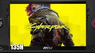 MSI Claw Ultra 5 | Cyberpunk 2077 | Performance Test | Recommended Settings!