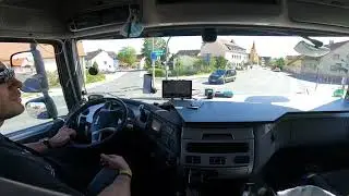 CV truck driving 18 May 2021