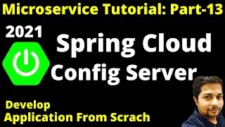 Spring Cloud Config server example | Microservices tutorial P-13