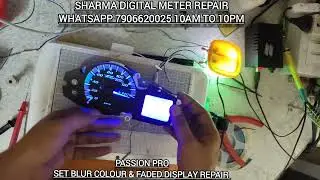 Set Blue Colour in Passion Pro and Faded Display Repair