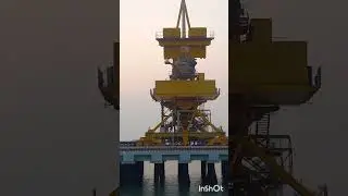 Coal unloading crane ( কয়লা উত্তোলন যন্ত্র) #coal #crane #machine #IHI #Matarbari