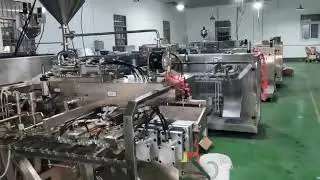 Nuts Almond Corn Cashew Banana Chips Premade Bag Packing Machine