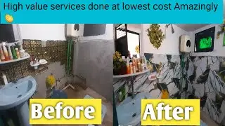 Wash room makeover on budget. Remodeling wash room