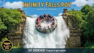 Infinity Falls River Rapids POV | SeaWorld Orlando 🌊